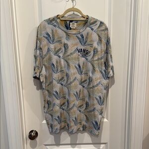 Vans Men's Tropical Leaf Print Tee